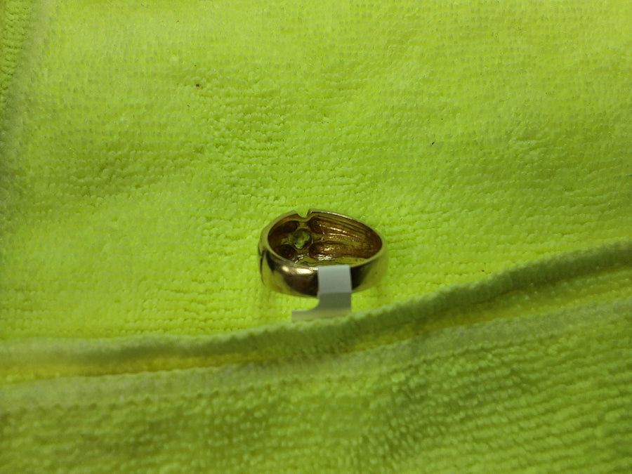 Men's Ring - Yellow Gold 14k (.585) 7 grams Size 10