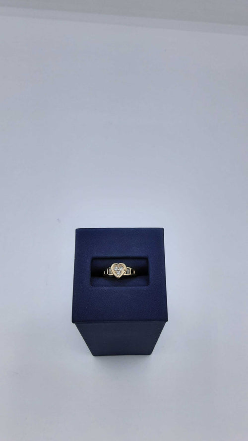 Women's Ring - Yellow Gold 10k (.417) 1.4 grams Size 4