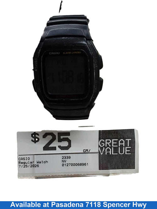 Casio 2339 Black Regular Watch