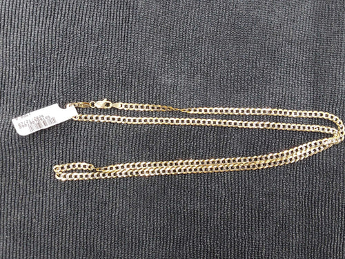 Cuban Link Chain - Yellow Gold 14k (.585) 8.7 grams 10 inch