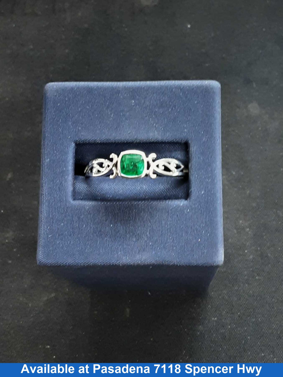 Women's Ring - White Gold 14k (.585) 3.5 grams Size 20