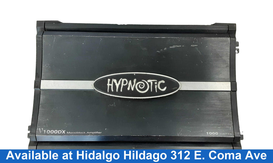 Hypnotic V1000dx Black Car Audio Amplifier