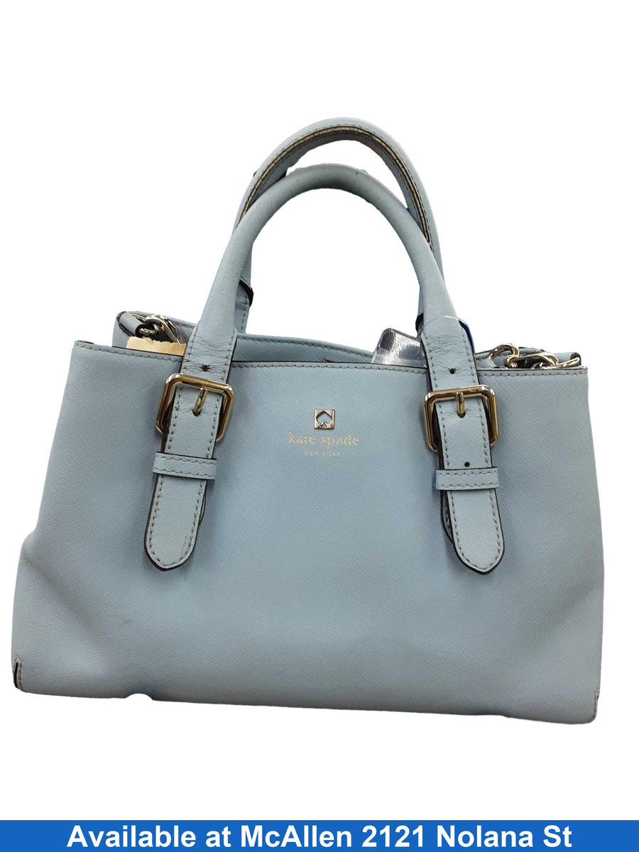 Kate Spade Leila Mini Flap Crossbody Blue Purse / Handbag