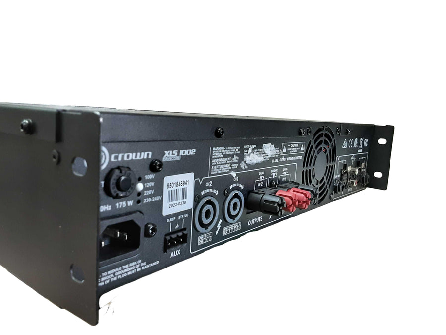 Crown Xls 1002 Black Generic Amplifier Head