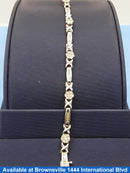 White Gold 14k (.585) 10.4 grams 7 inch