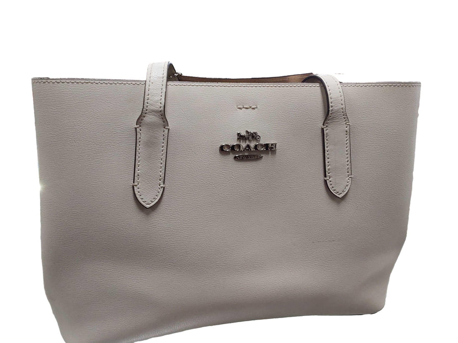 Coach D1980 Beige / Tan Purse / Handbag