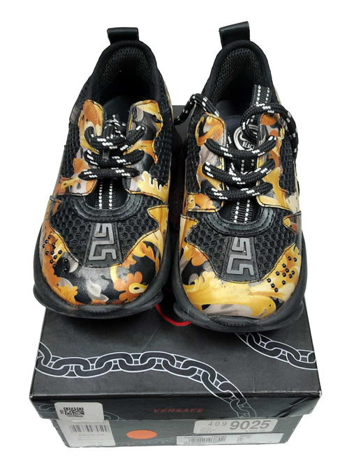 Versace Chain Reaction Shoes Black