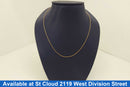 Chain - Yellow Gold 10k (.417) 0.61 grams 18 inch