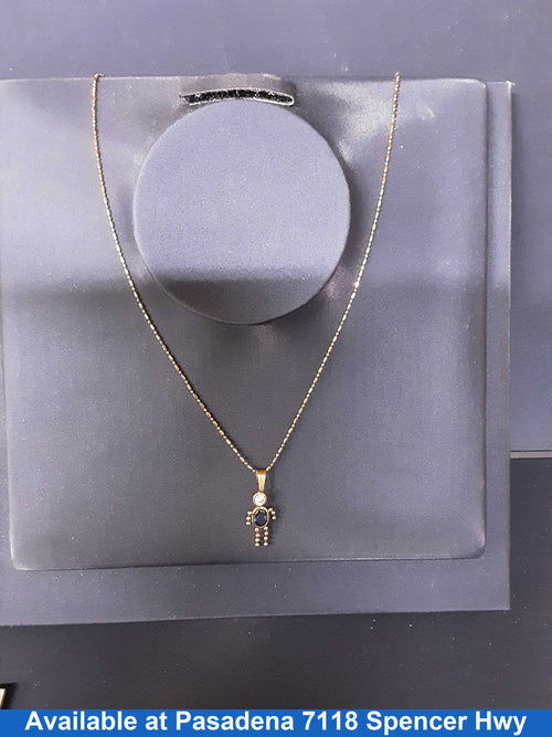 Bead Chain - Yellow Gold 10k (.417) 2.3 grams 18 inch