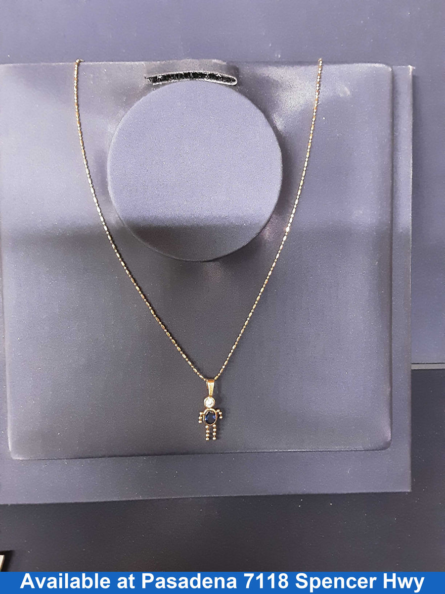 Bead Chain - Yellow Gold 10k (.417) 2.3 grams 18 inch