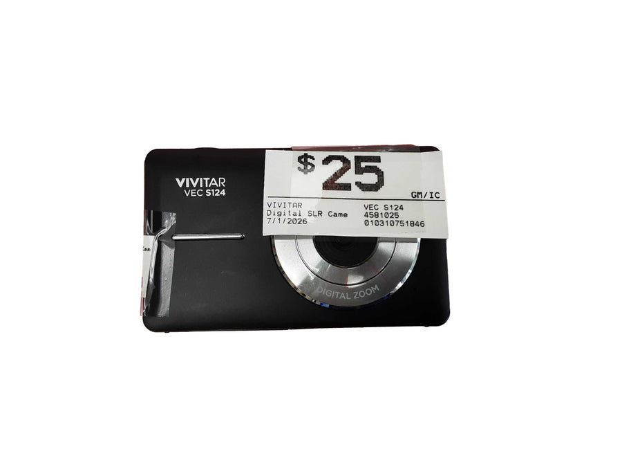 Vivitar Vec S124 Blue Digital SLR Camera