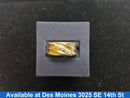 Men's Ring - Yellow Gold 10k (.417) 8.8 grams Size 10