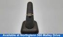 Women's Ring - White Gold 10k (.417) 2.2 grams Size 7.5