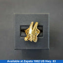 Women's Ring - Yellow Gold 10k (.417) 3.6 grams Size 20