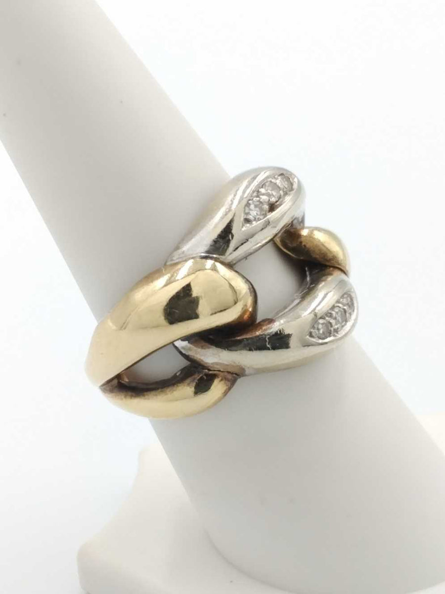 Women's Ring - Yellow Gold 14k (.585) 8.4 grams Size 8