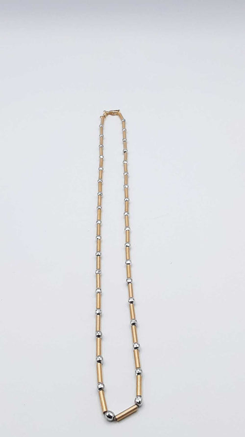 Bead Chain - Yellow Gold 14k (.585) 11.7 grams 20 inch