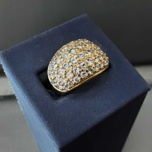 Women's Ring - Yellow Gold 14k (.585) 8.2 grams Size 2