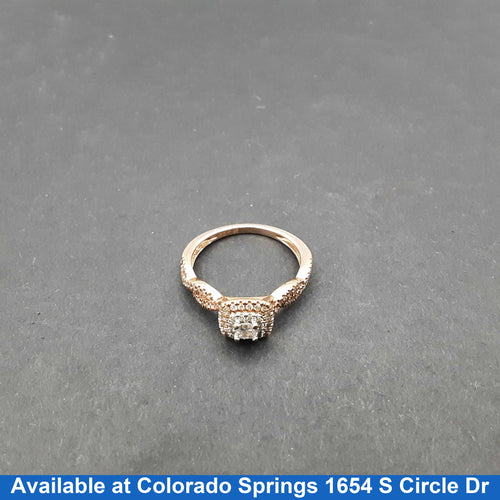 Women's Ring - Rose Gold 10k (.417) 2.9 grams Size 20