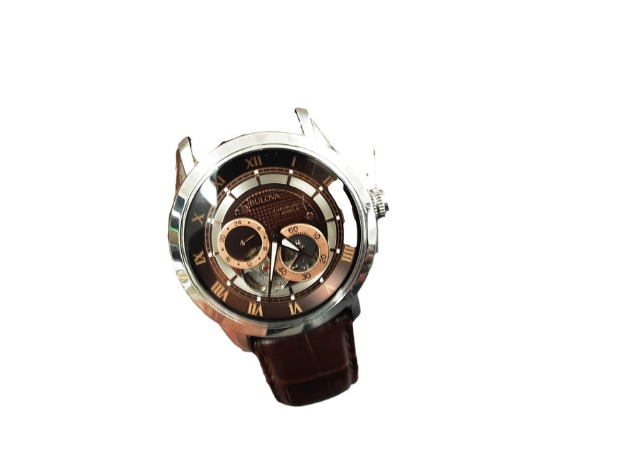 Bulova 96a120 Silver Regular Watch