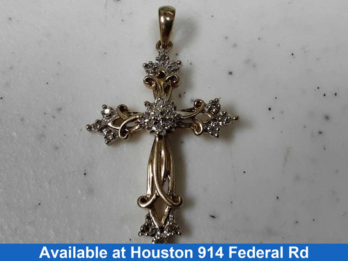 Religious Pendant - Yellow Gold 10k (.417) 2.5 grams