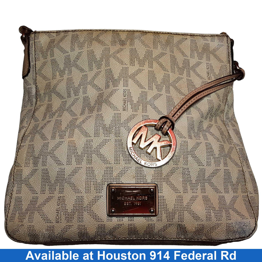 Michael Kors Crossbody White Purse / Handbag