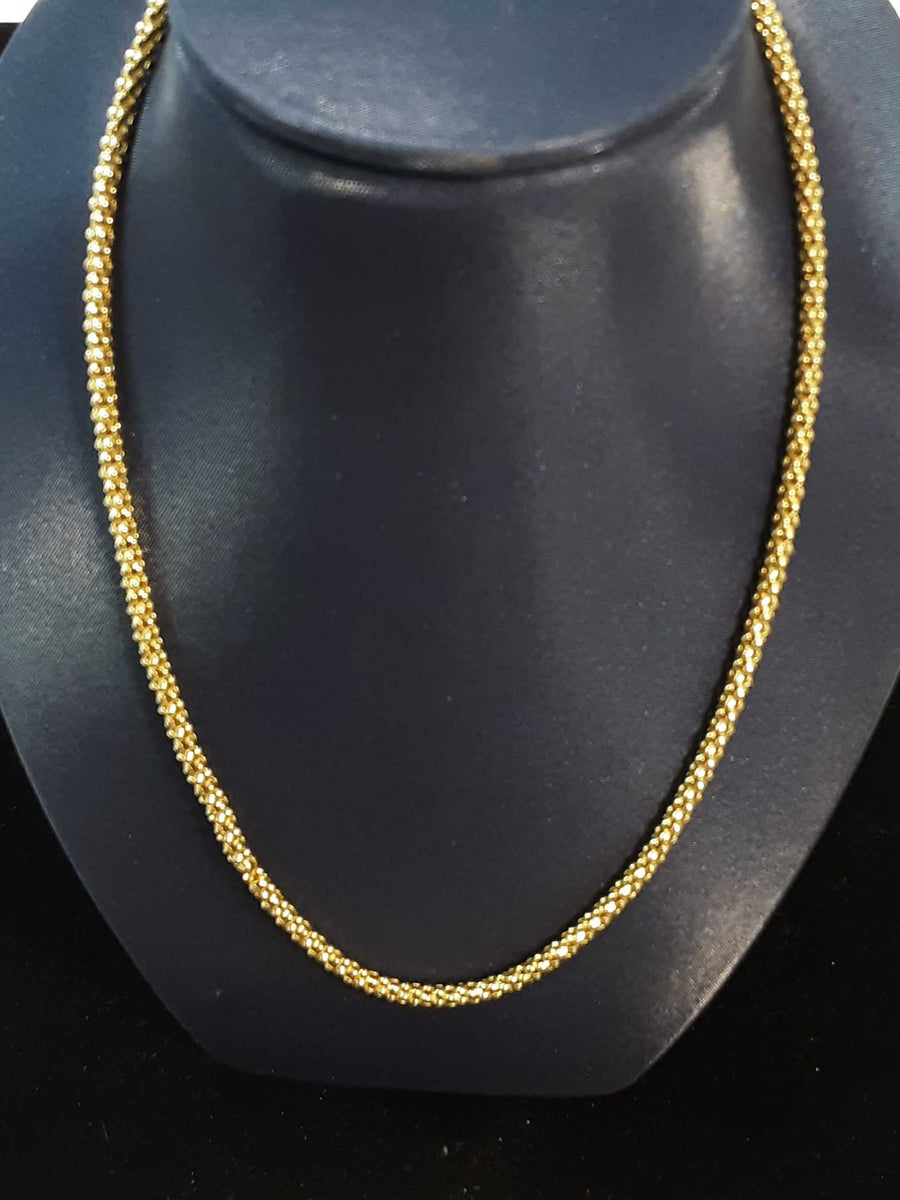 Snake Chain - Yellow Gold 18k (.750) 10.1 grams 16 inch