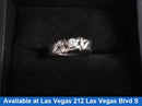 Women's Ring - White Gold 18k (.750) 3.8 grams Size 20