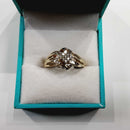 Women's Ring - Yellow Gold 14k (.585) 2.3 grams Size 10