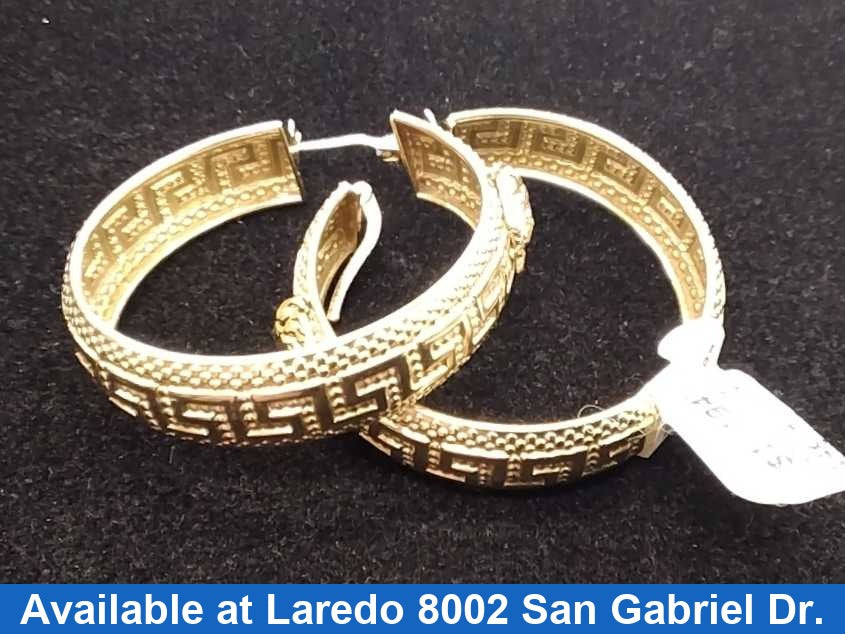 Bangle Earrings - Yellow Gold 14k (.585) 8.4 grams