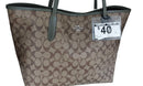 Coach F2154 Beige / Tan Purse / Handbag