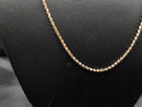 Bead Chain - Yellow Gold 14k (.585) 8.4 grams 32 inch