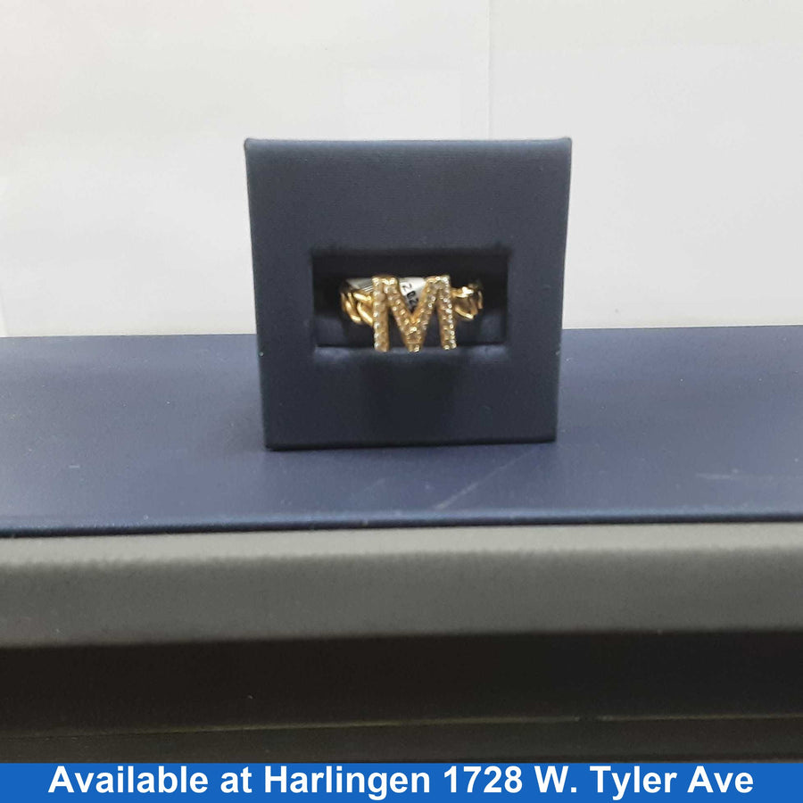 Women's Ring - Yellow Gold 10k (.417) 2.2 grams Size 7.5