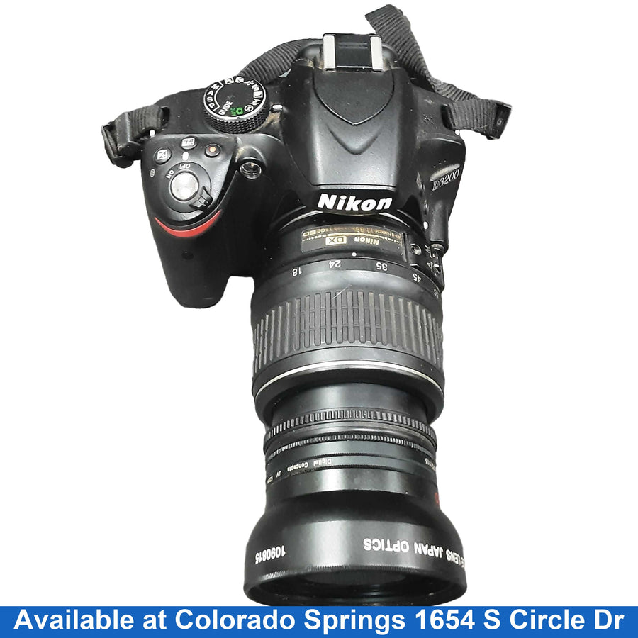 Canon D3200 Black Digital SLR Camera