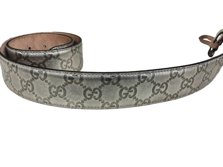 Gucci Interlocking G Buckle Gold Belt / Buckle