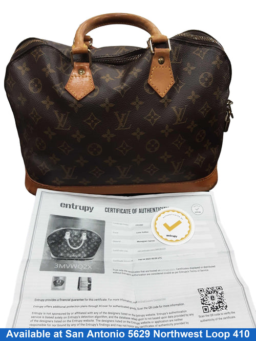 Louis Vuitton Alma Vintage Brown