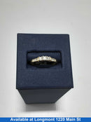 Women's Ring - Anniversary - Yellow Gold 10k (.417) 2 grams Size 9