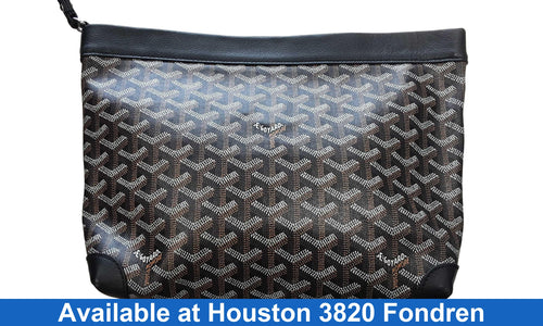 Goyard Goyardine Conti Pouch Brown Purse / Handbag