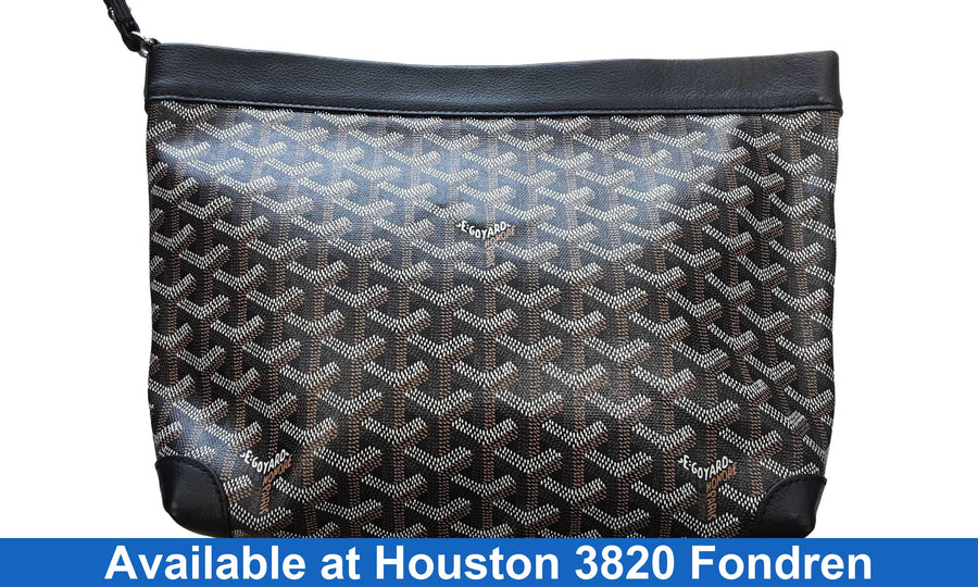 Goyard Goyardine Conti Pouch Brown Purse / Handbag