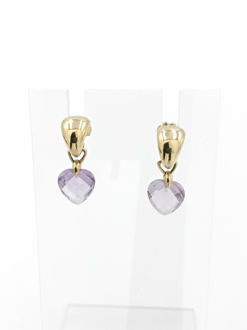 Earrings - Yellow Gold 14k (.585) 3.6 grams