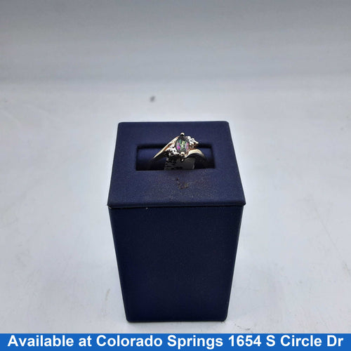 Women's Ring - Yellow Gold 10k (.417) 1.9 grams Size 9.5