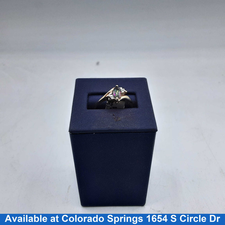 Women's Ring - Yellow Gold 10k (.417) 1.9 grams Size 9.5