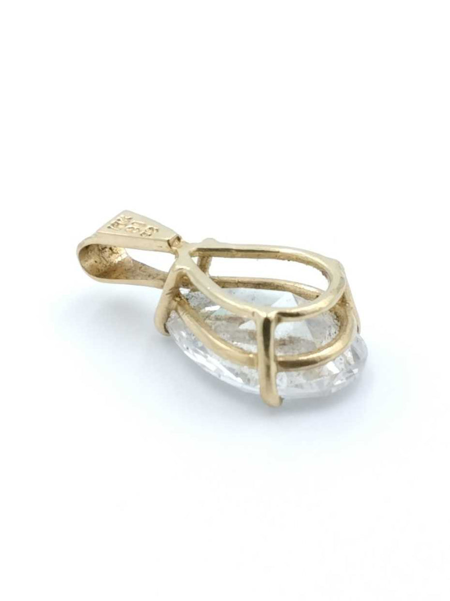 Diamond Pendant - Yellow Gold 10k (.417) 2.8 grams