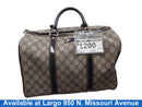 Gucci Gg Supreme Canvas Mm Drs Bag Brown Purse / Handbag