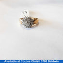 Women's Ring - Yellow Gold 10k (.417) 3.4 grams Size 7