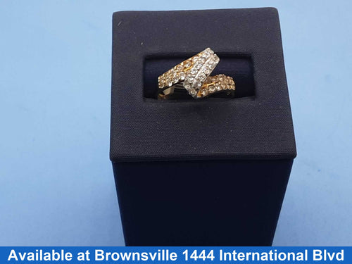 Women's Ring - Yellow Gold 10k (.417) 2.2 grams Size 7