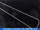 Turkish Chain - White Gold 14k (.585) 12.4 grams 31 inch