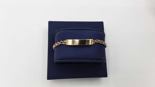 ID Bracelet - Yellow Gold 10k (.417) 6 grams 4 inch