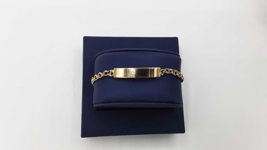 ID Bracelet - Yellow Gold 10k (.417) 6 grams 4 inch