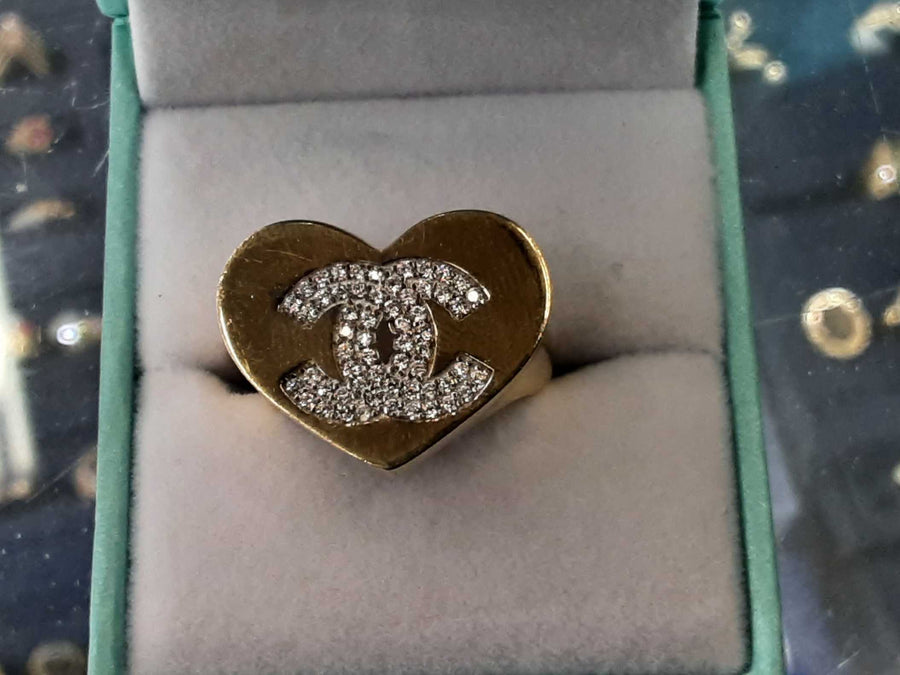 Women's Ring - Yellow Gold 14k (.585) 5.5 grams Size 9