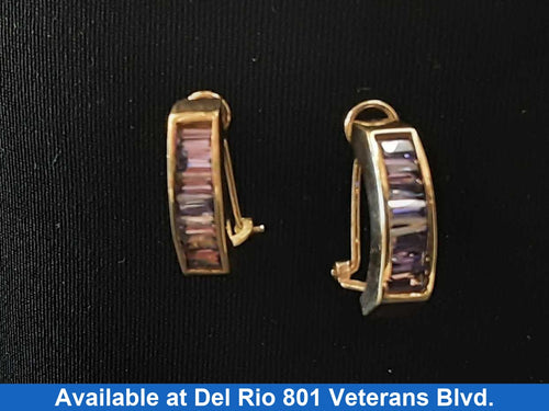 Earrings - Yellow Gold 10k (.417) 4.9 grams